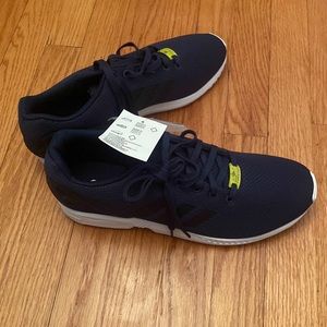 Adidas navy blue size 11 ZX FLUX mens sneakers. New with tags in box